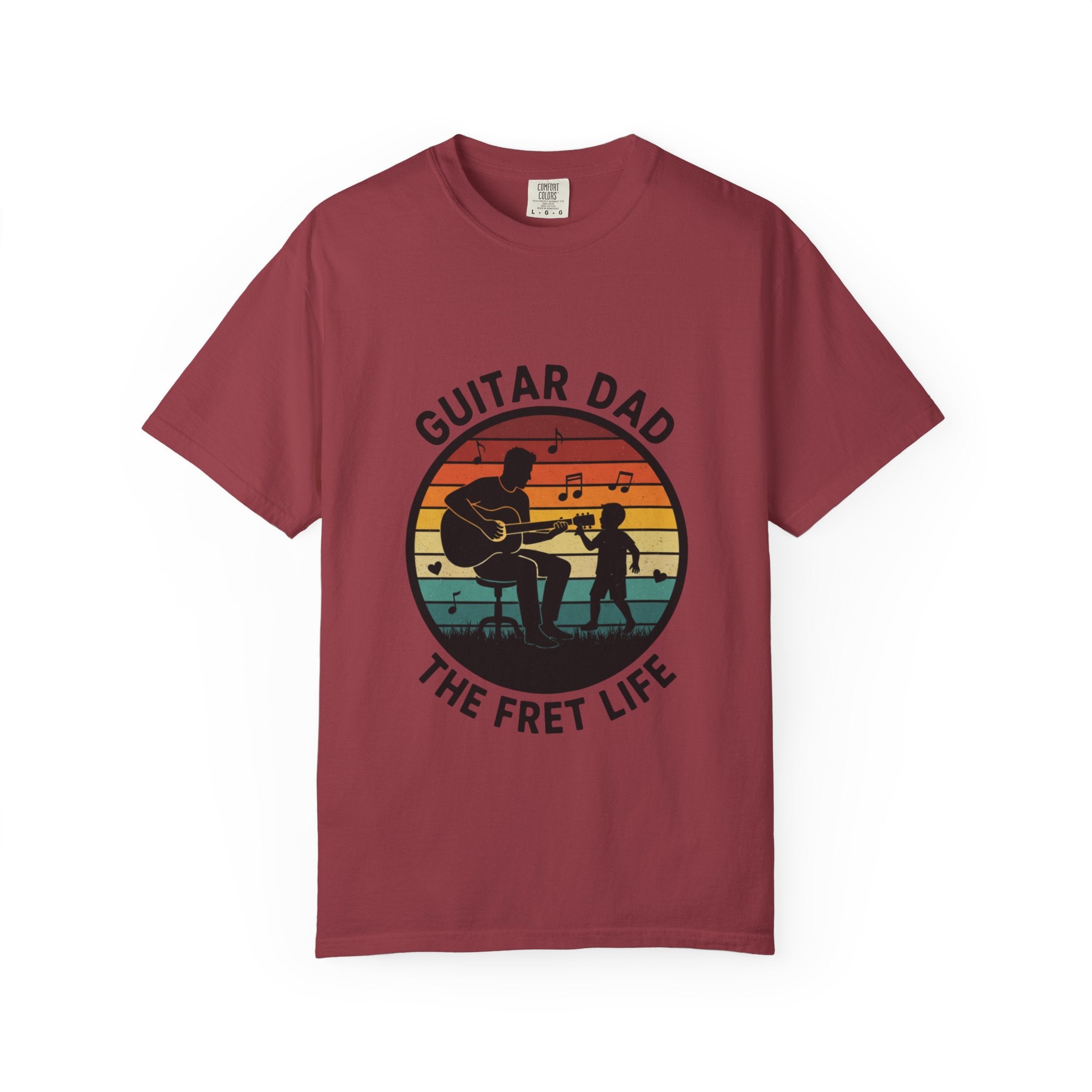 Guitar Dad: The Fret Life Silhouetted Tee