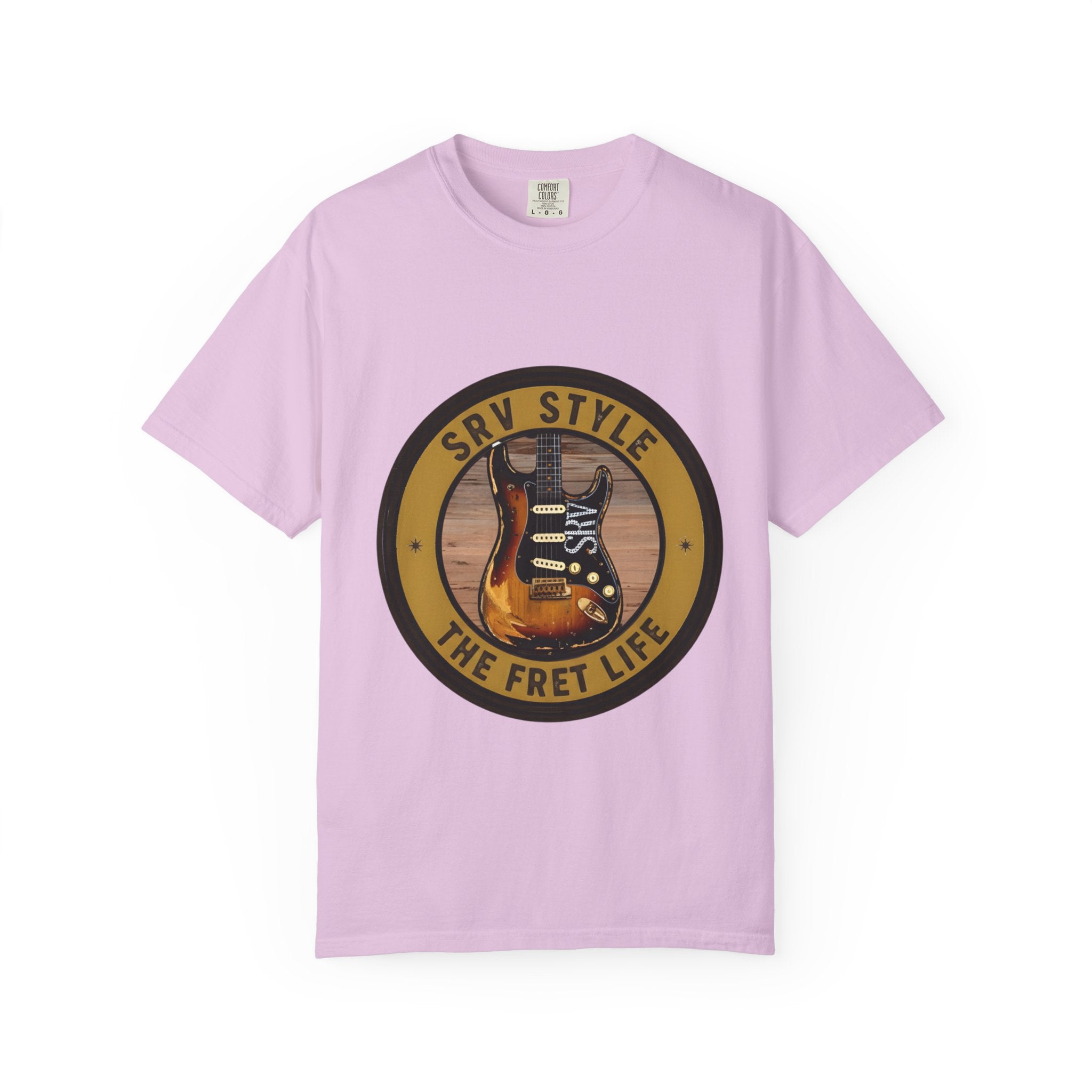 SRV Style Tee | Blues Guitar Fan T-Shirt