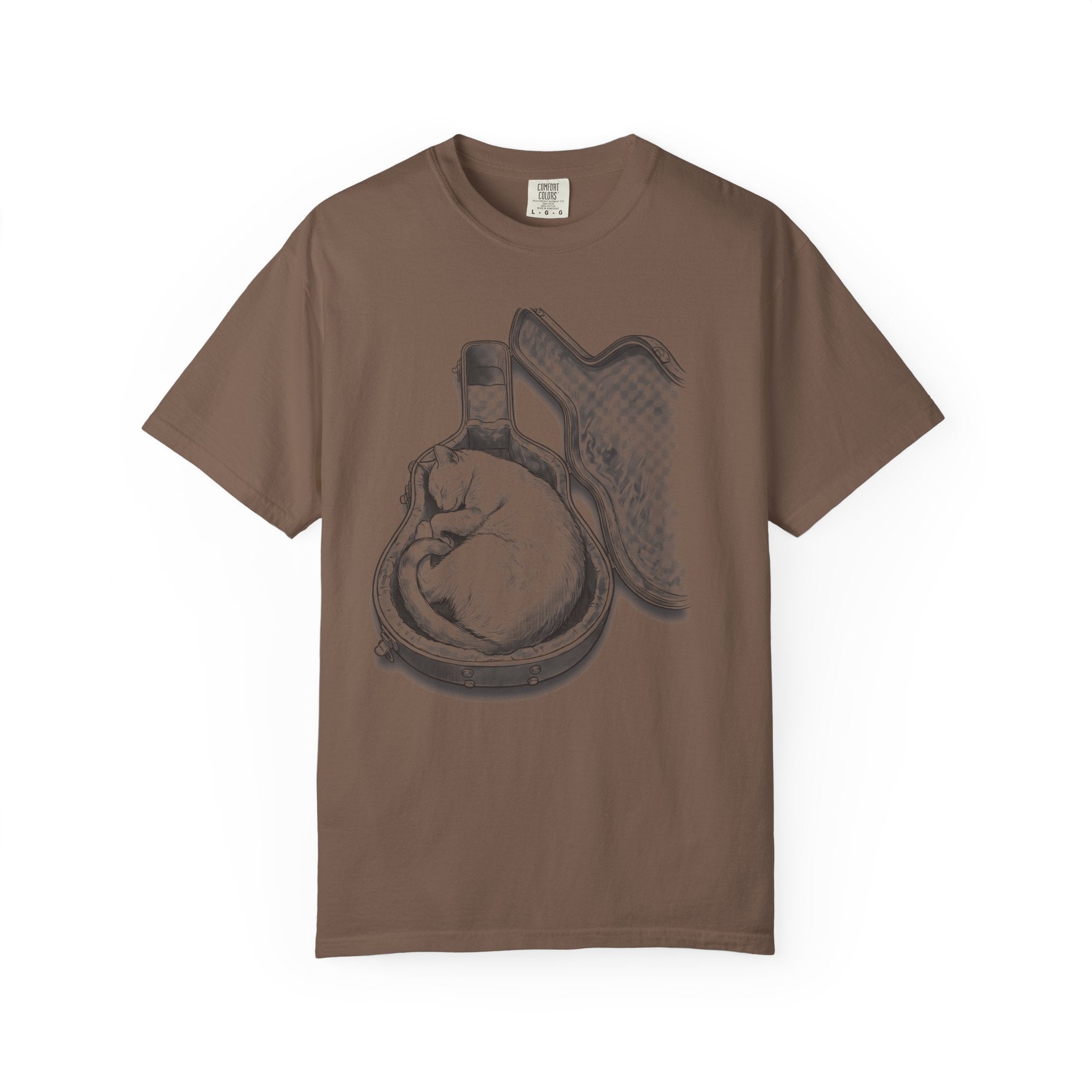 Cat Asleep in Case T-Shirt