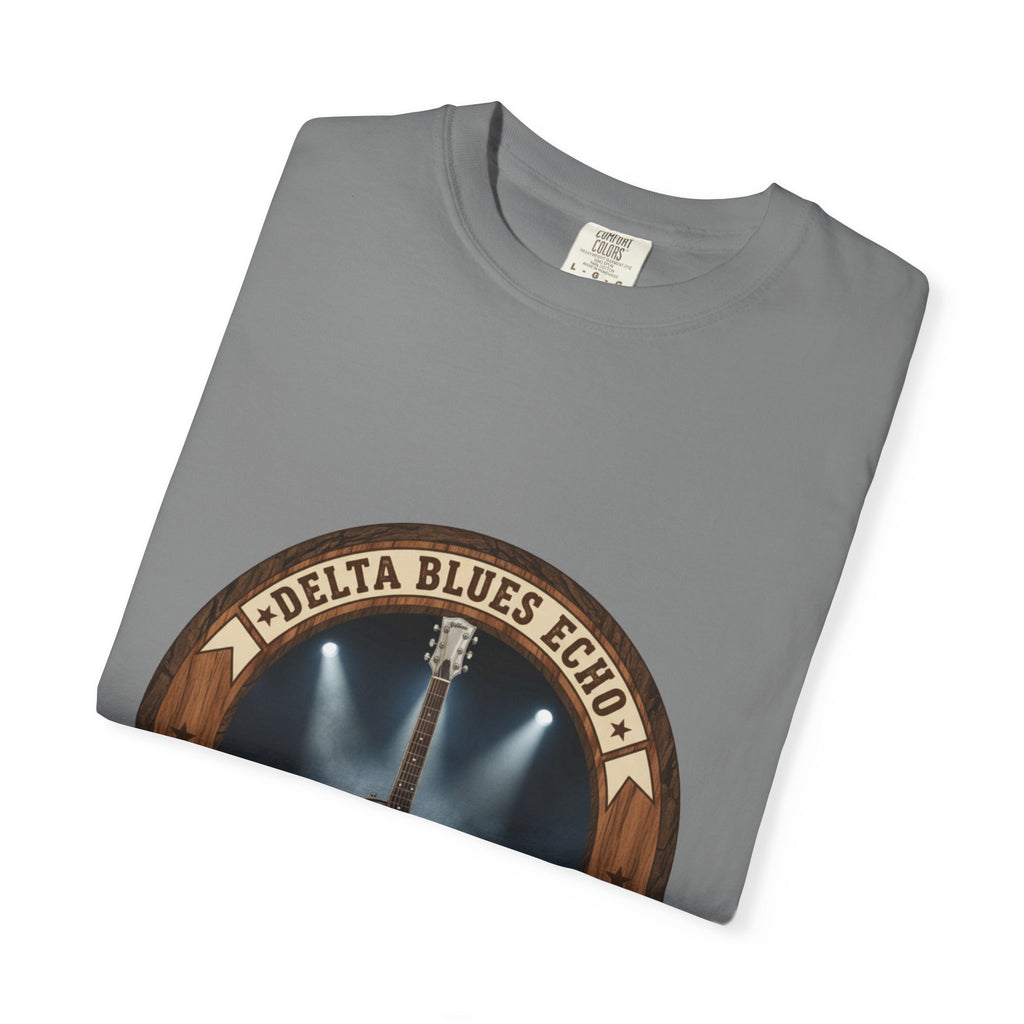 Delta Blues Echo Tee | Resonator Guitar Slide Player Shirt