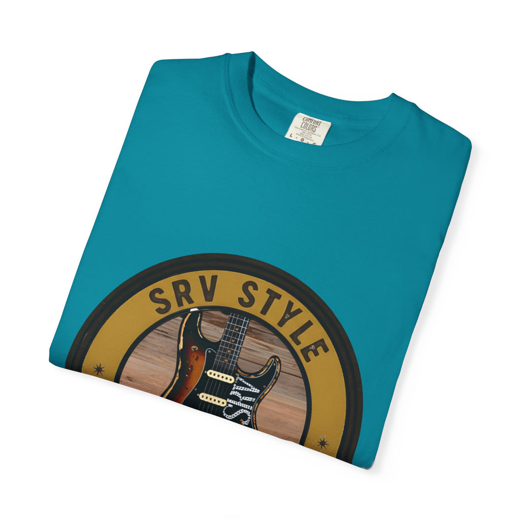 SRV Style Tee | Blues Guitar Fan T-Shirt
