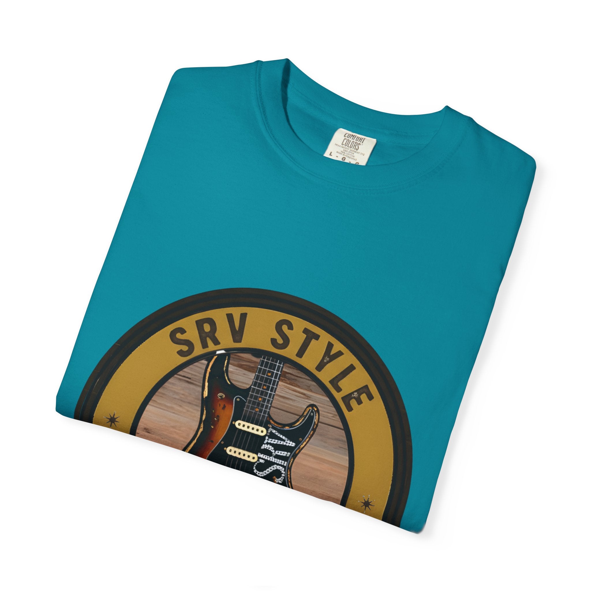 SRV Style Tee | Blues Guitar Fan T-Shirt