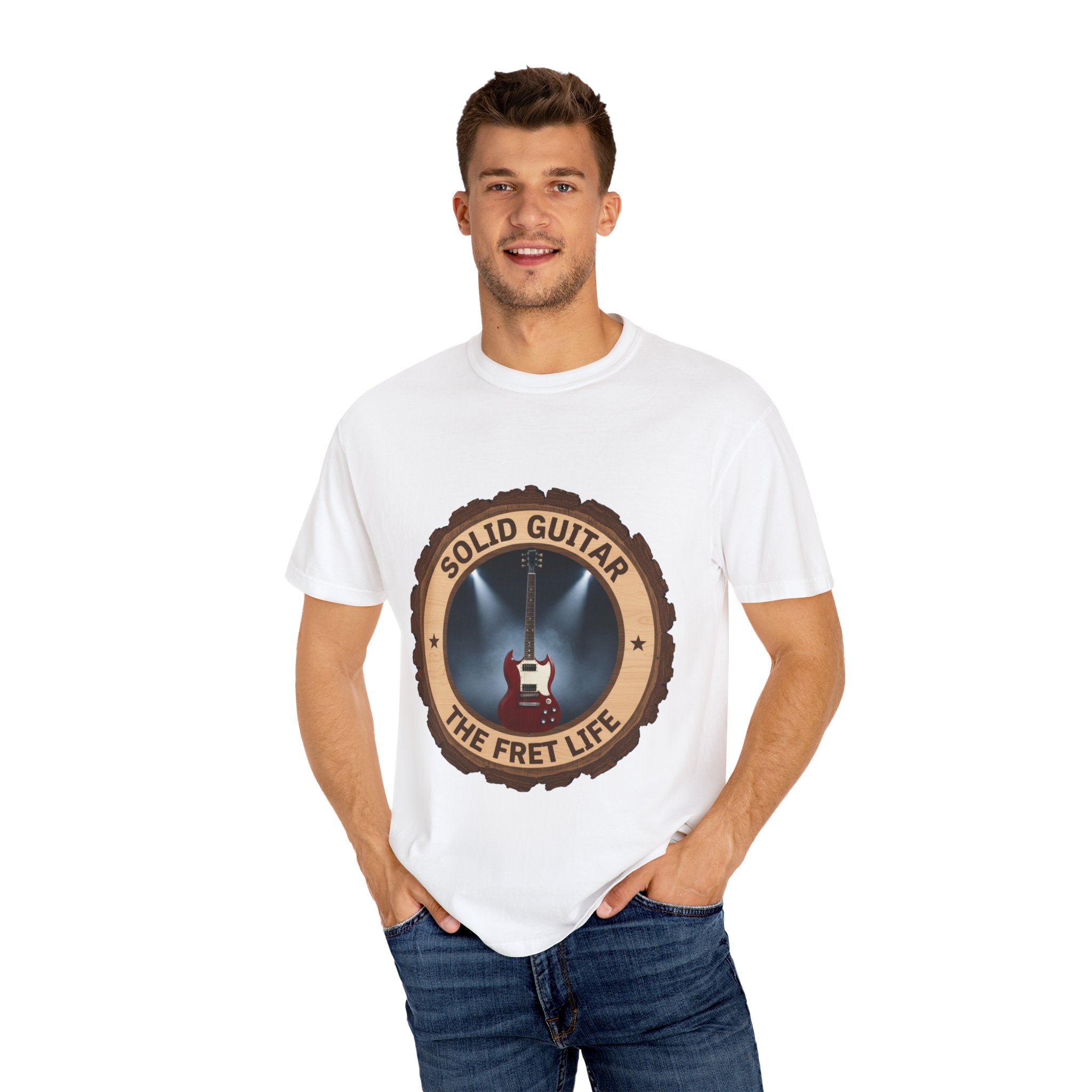 Solid Guitar Tee | Gibson SG Rock Electric Guitar Fan Shirt