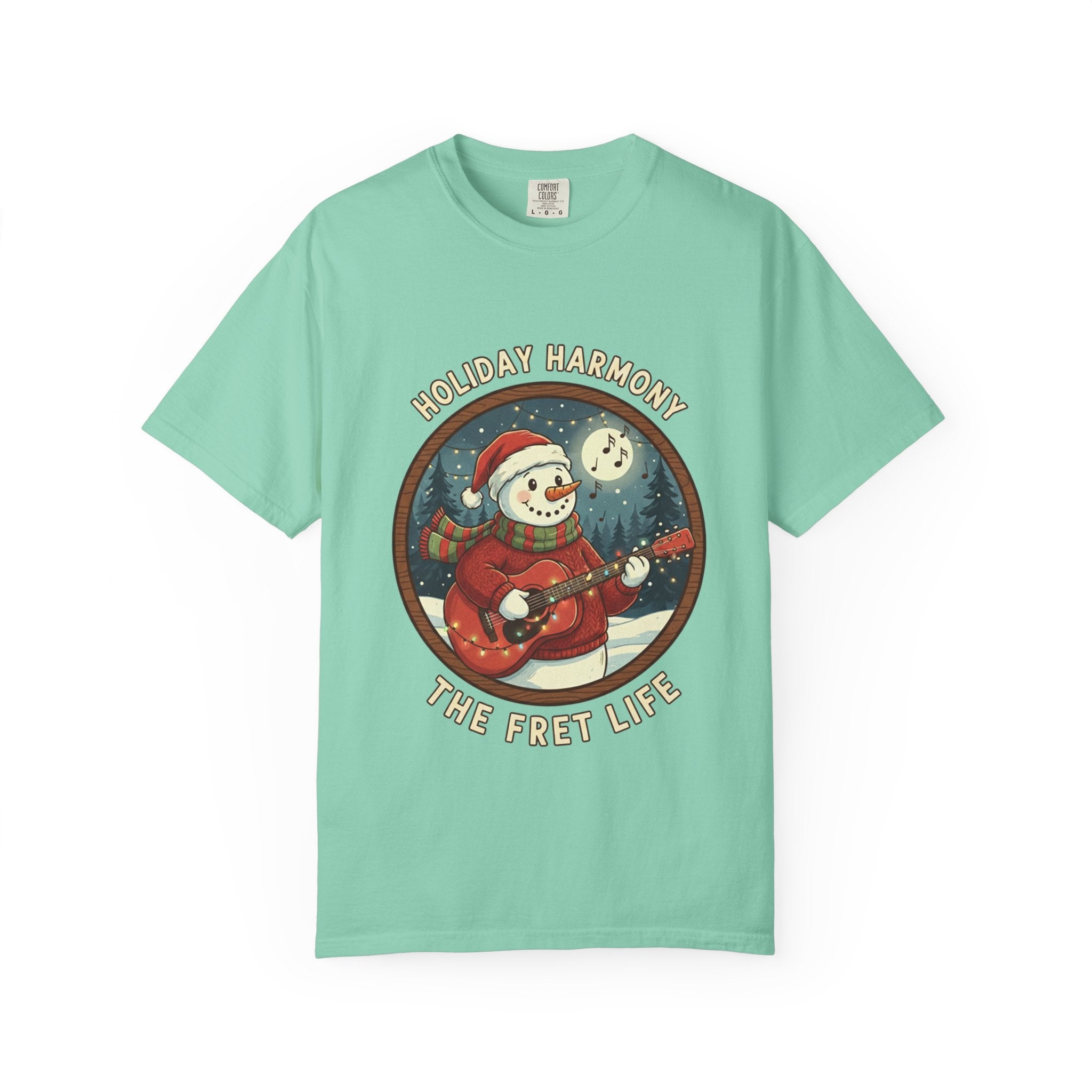 Holiday Harmony: Snowman's Festive Fret Life Tee