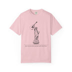 She Led With Six Strings, Not a Flag T-Shirt