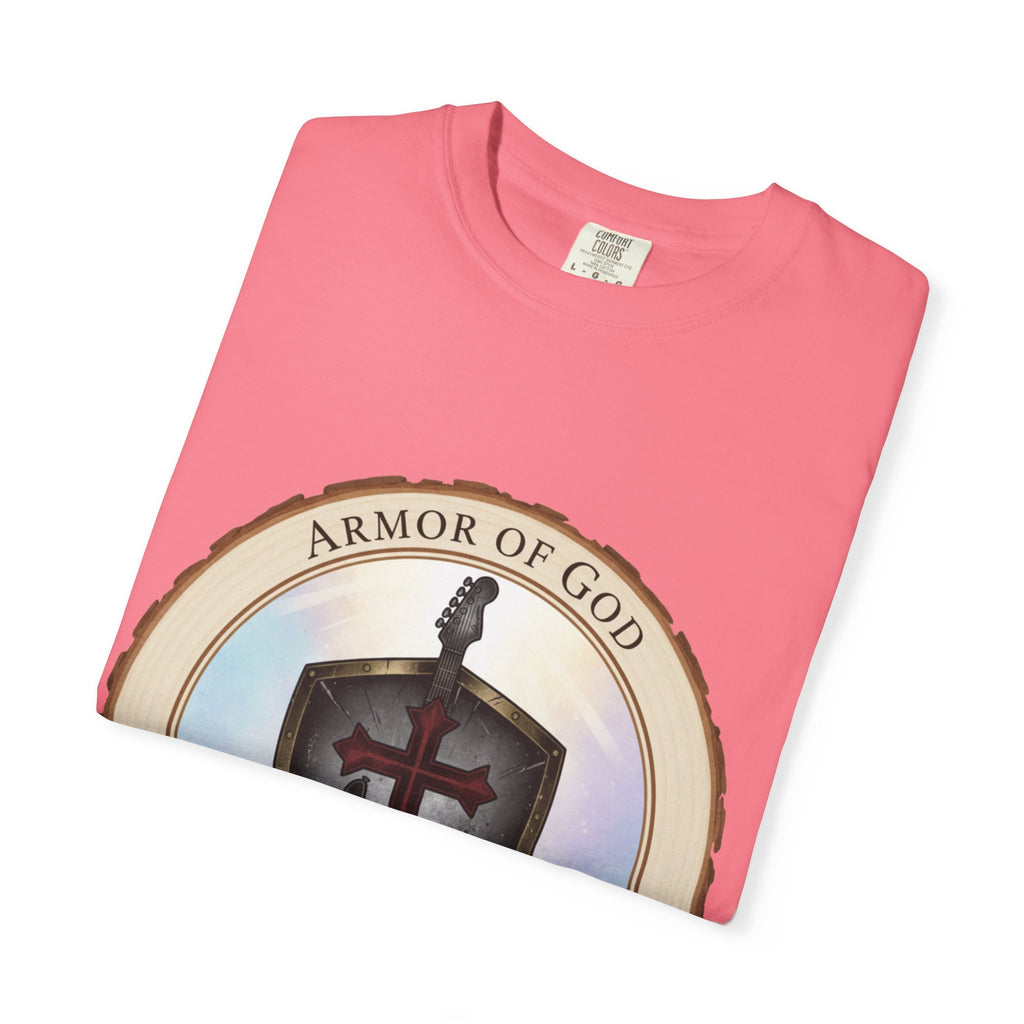 Armor of God T-Shirt | Ephesians 6 Christian Guitarist Tee