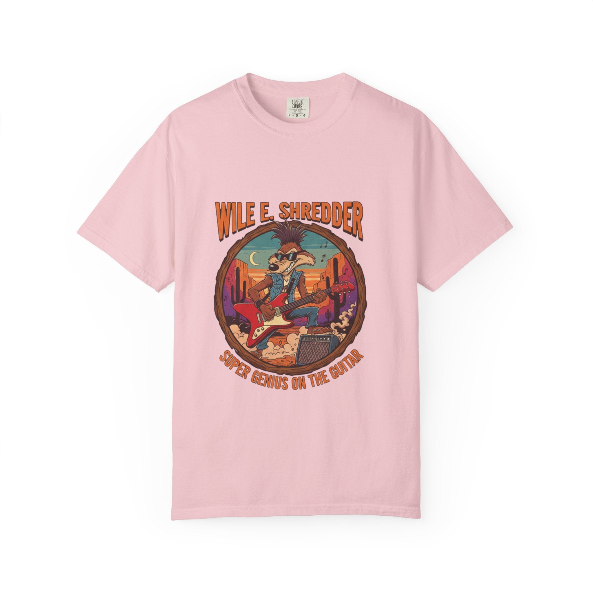 Wile E Shredder Desert Guitar - Graphic T-Shirt