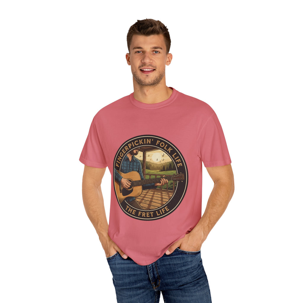 Fingerpickin' Folk Life: Porch & Sunset Acoustic Tee