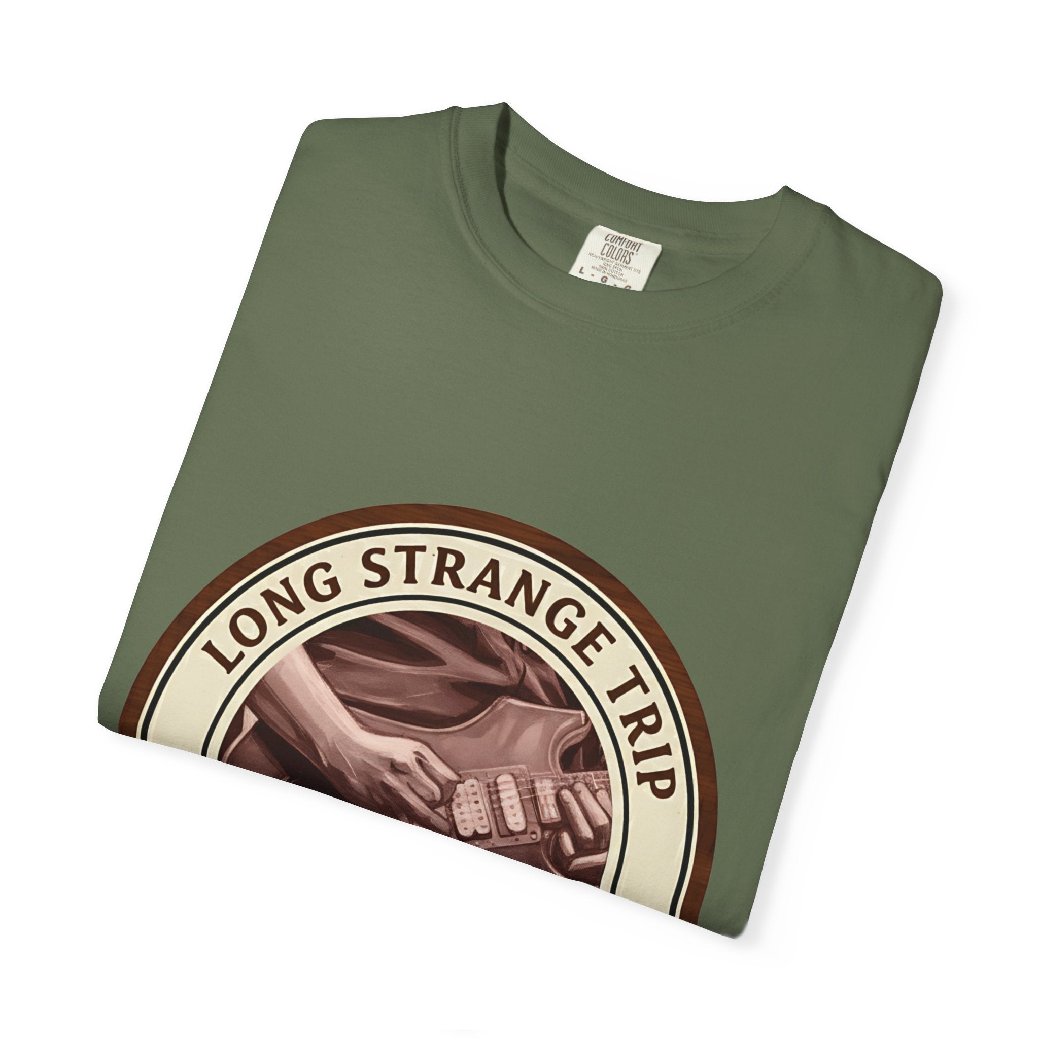 Long Strange Trip T-Shirt | Jerry Garcia Grateful Dead Guitar Tee
