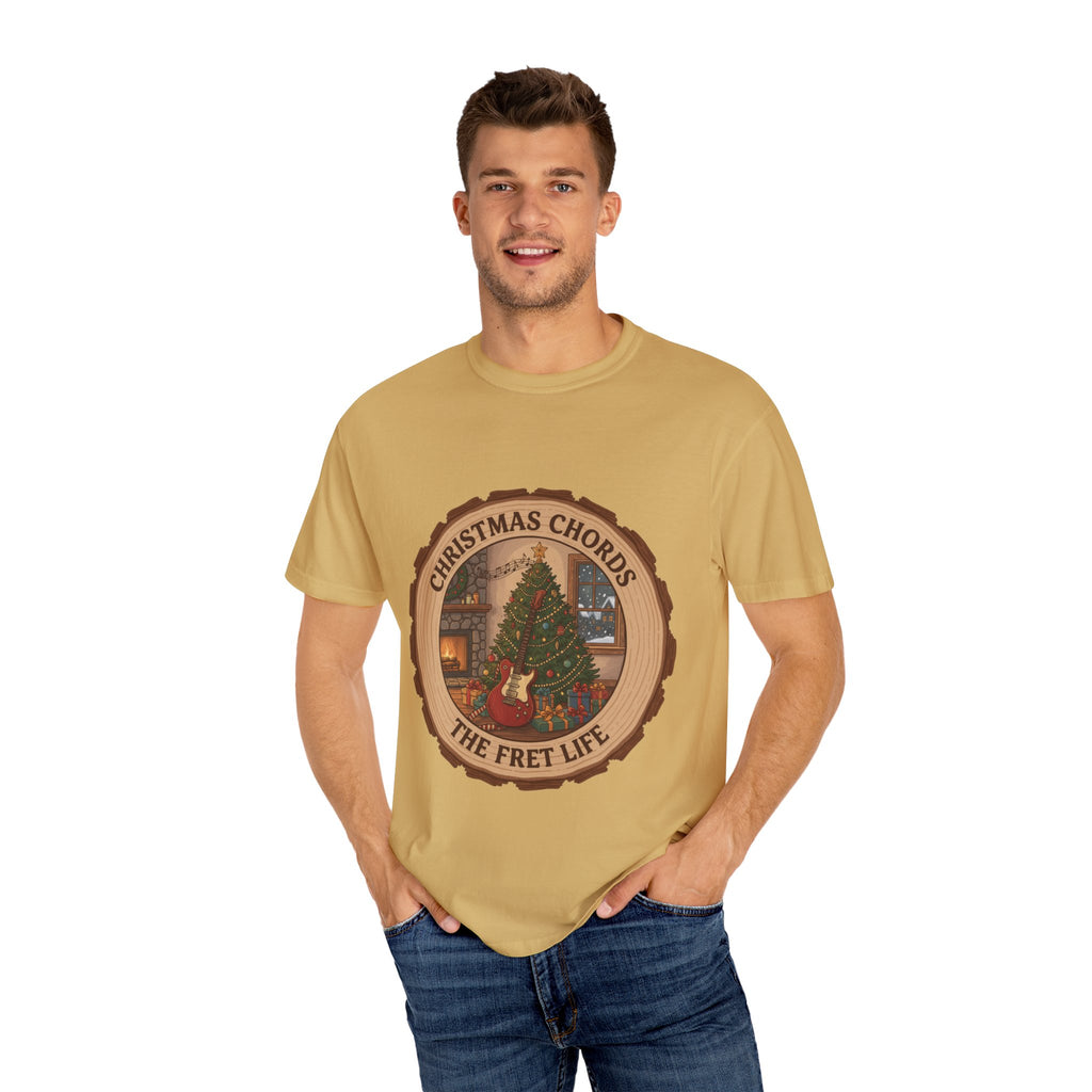 Christmas Chords T-Shirt | Holiday Music Guitar Tee