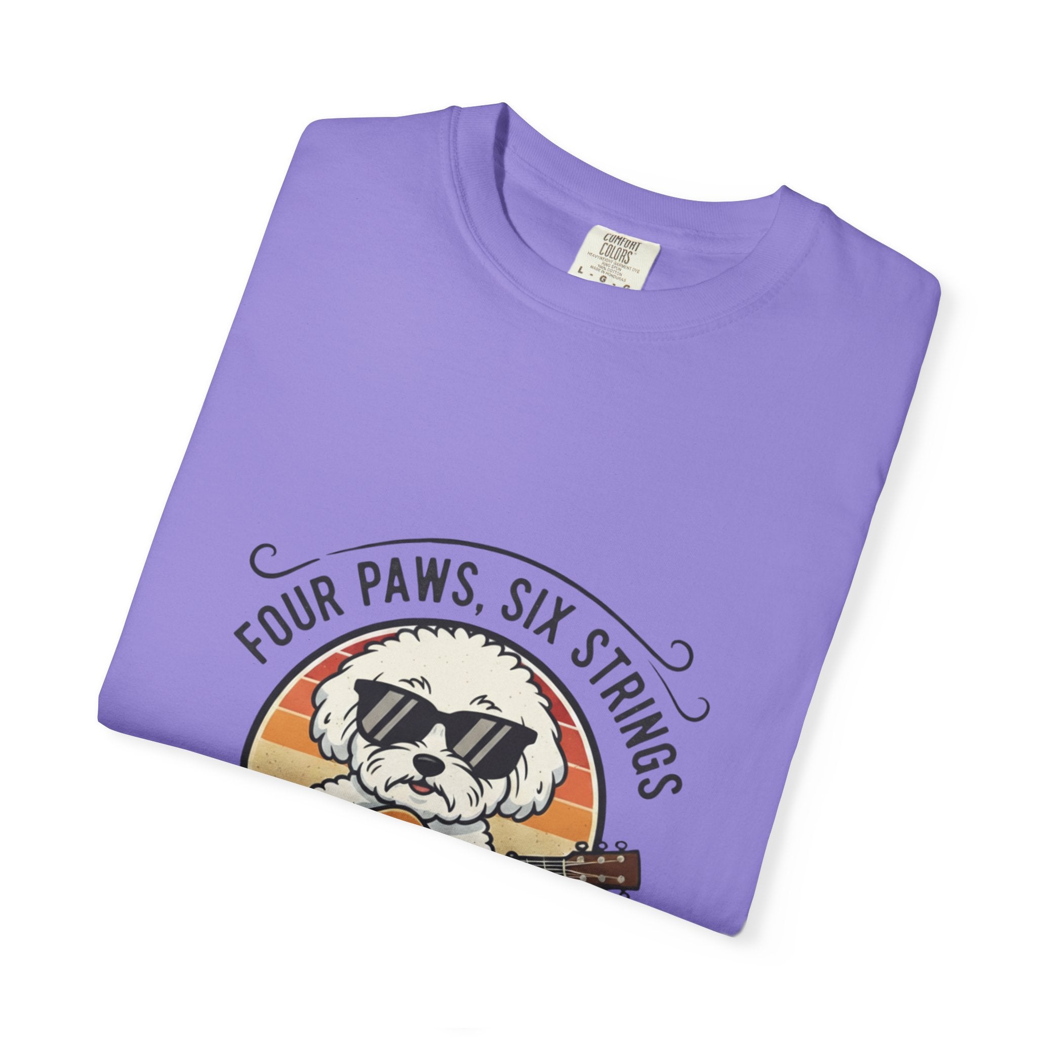 Four Paws, Six Strings: The Dog House Blues Tee