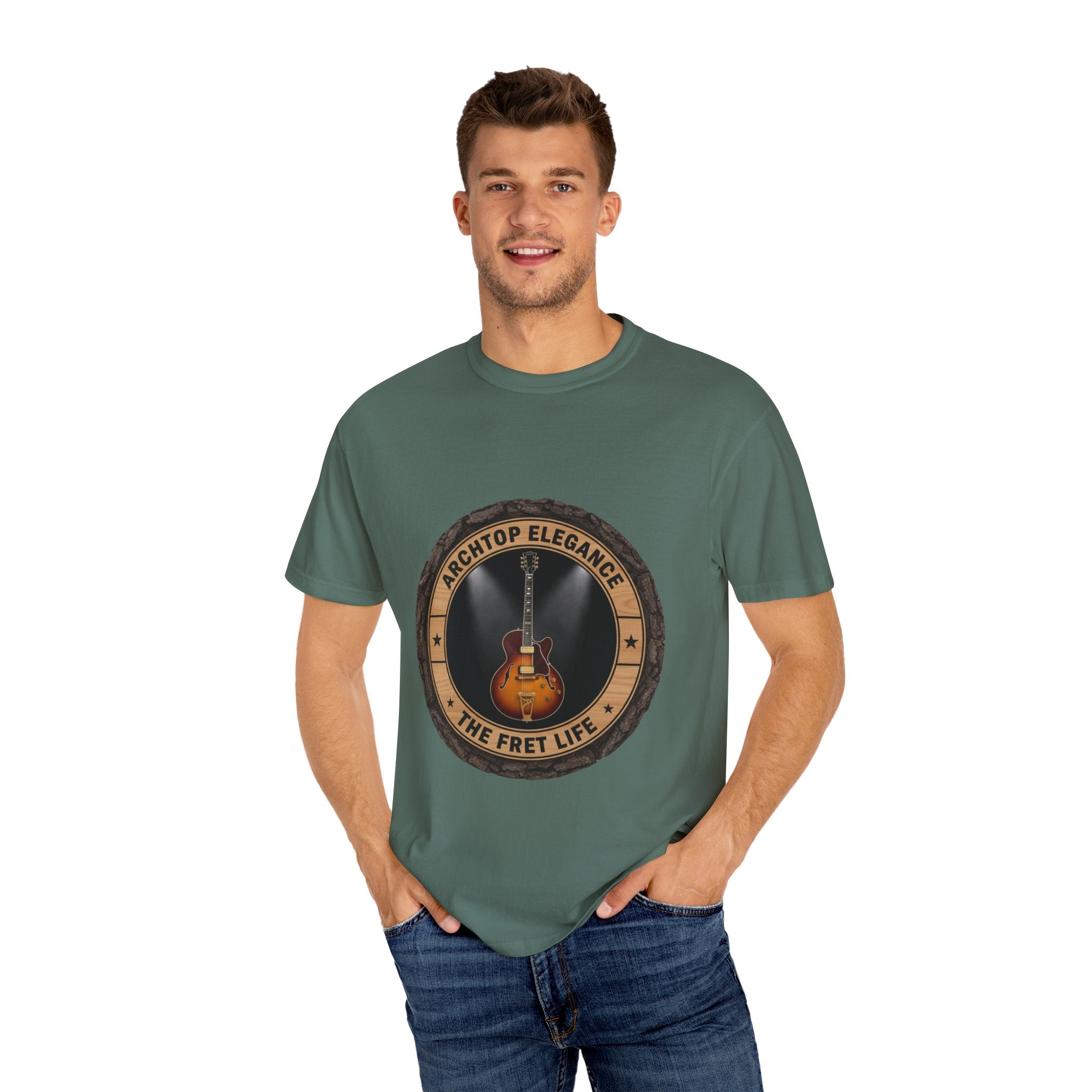 Archtop Elegance Tee | Jazz Guitar Big Band Blues Fan Shirt