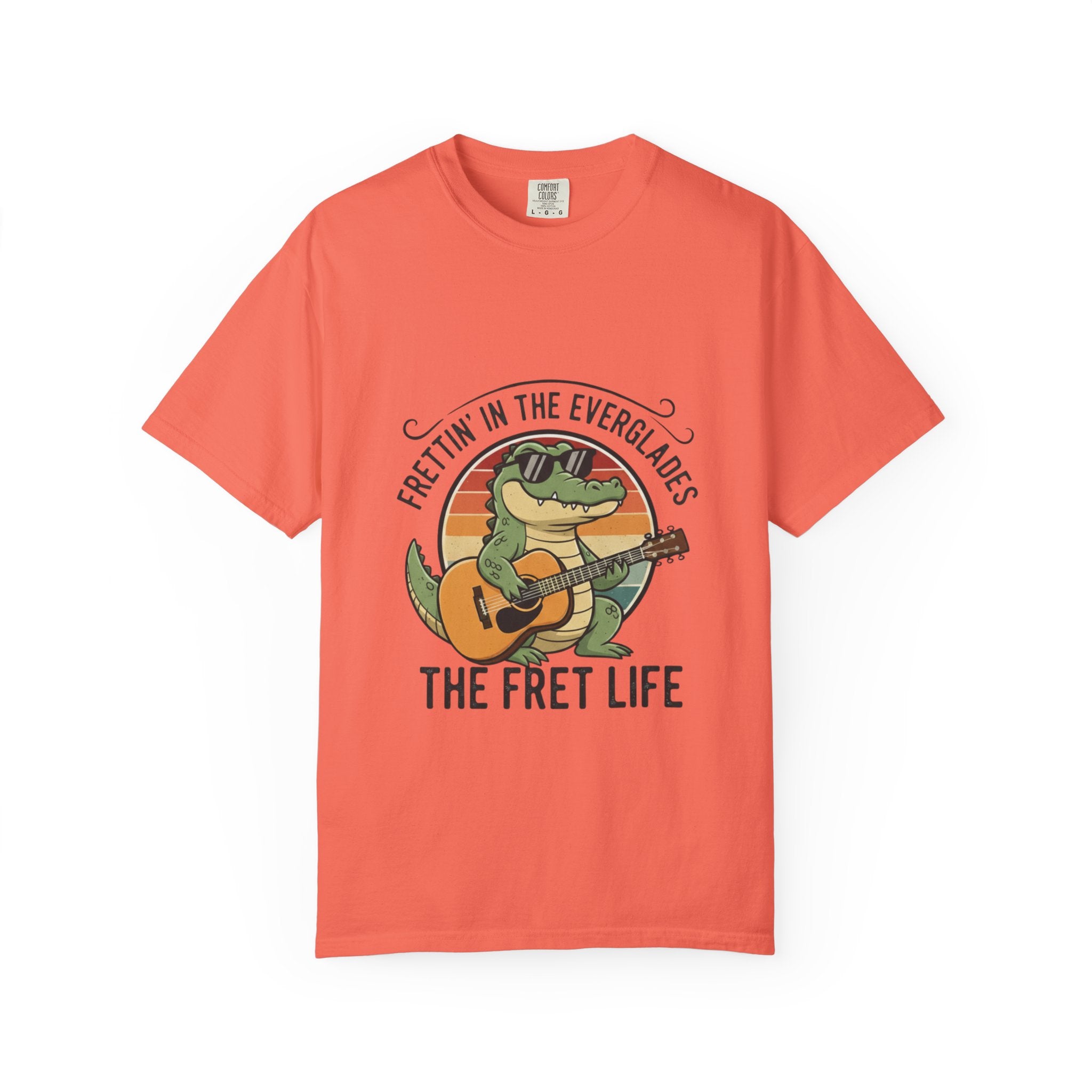 Frettin' in the Everglades: The Gator Guitarist Tee