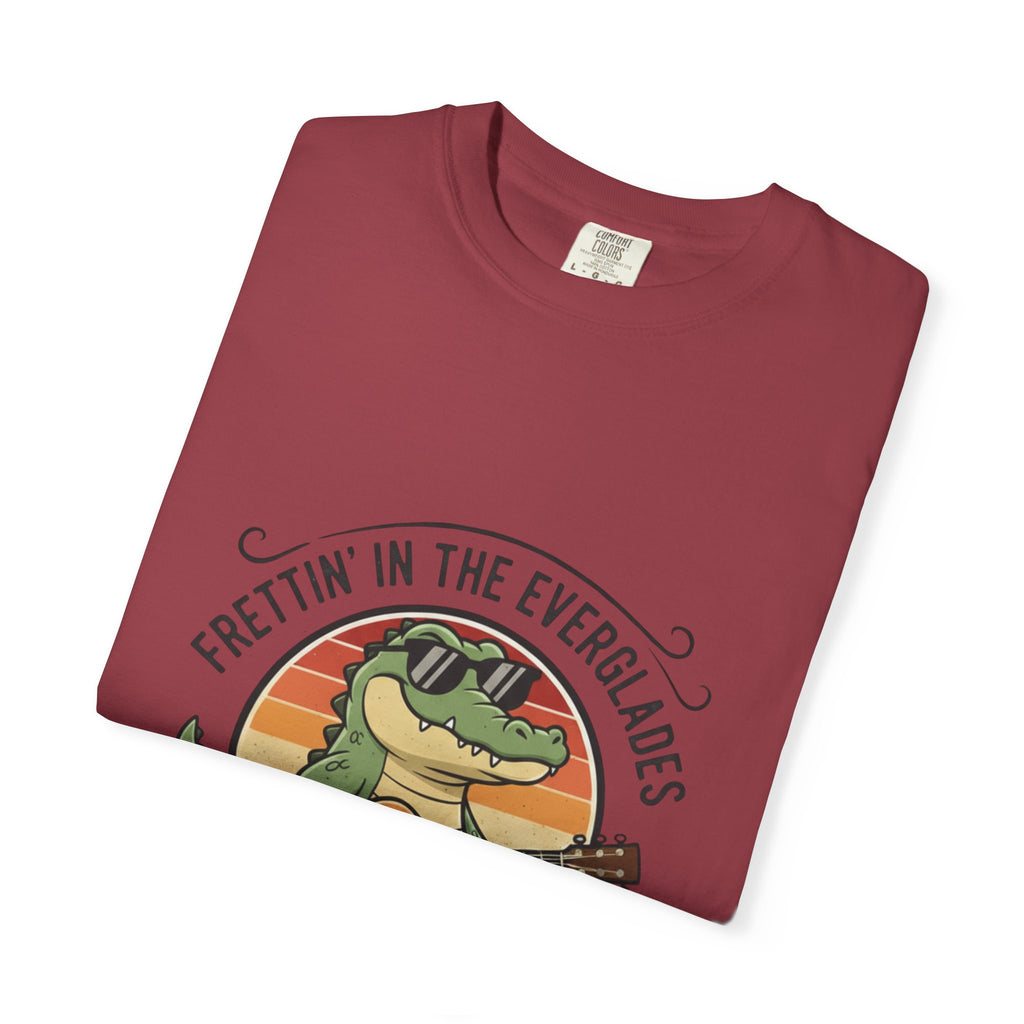 Frettin' in the Everglades: The Gator Guitarist Tee