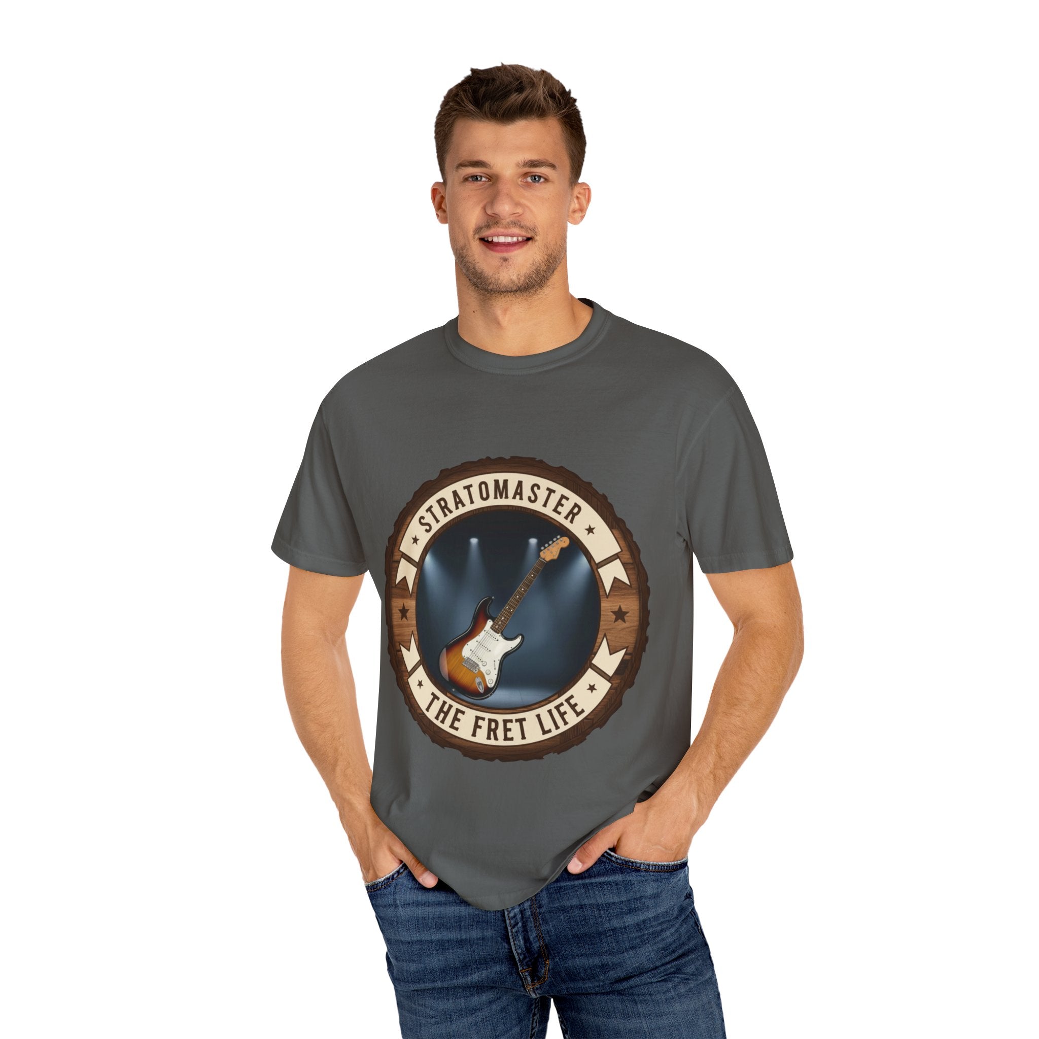 Stratomaster Tee | Fender Stratocaster Electric Guitar Fan Shirt