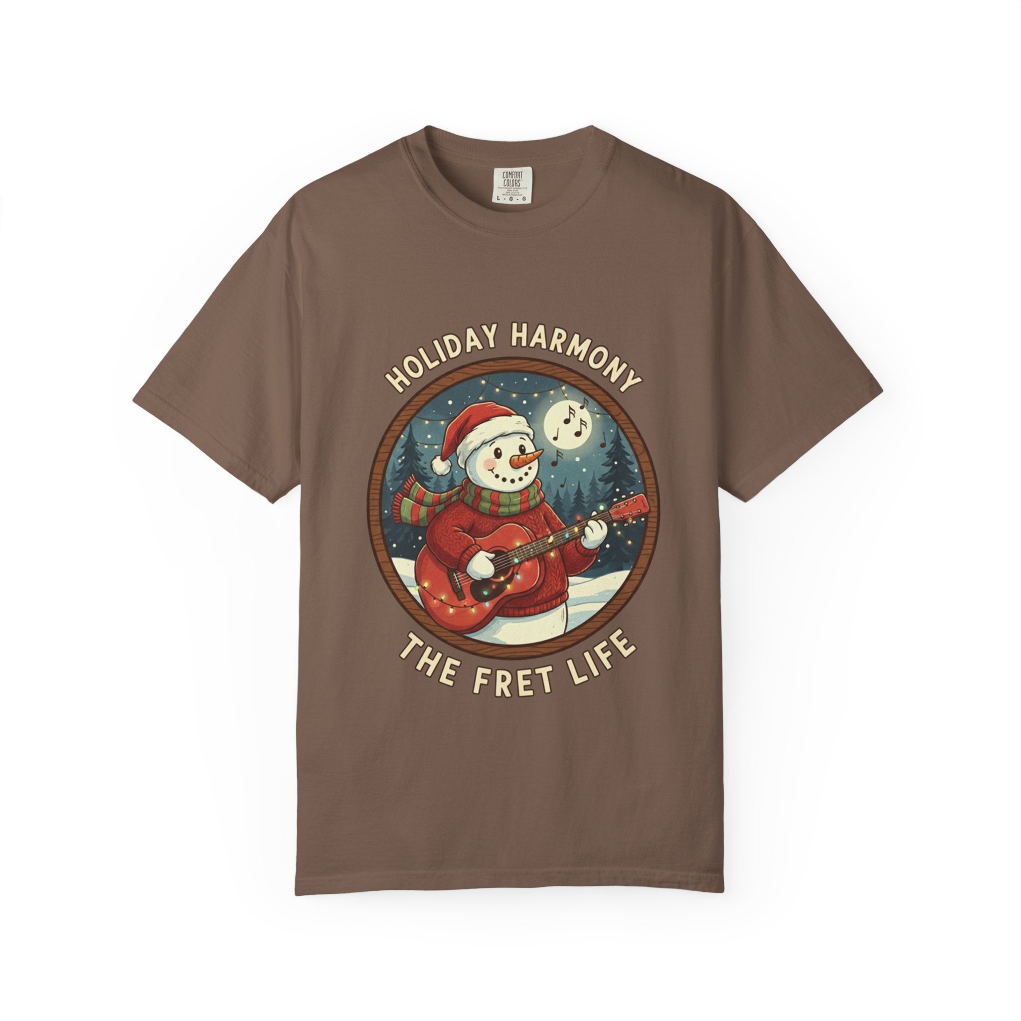 Holiday Harmony: Snowman's Festive Fret Life Tee