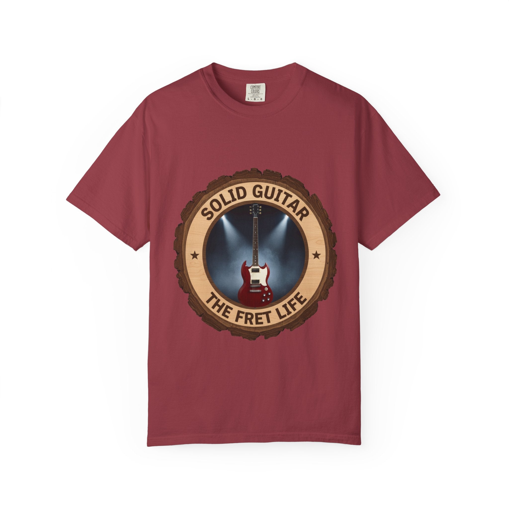 Solid Guitar Tee | Gibson SG Rock Electric Guitar Fan Shirt