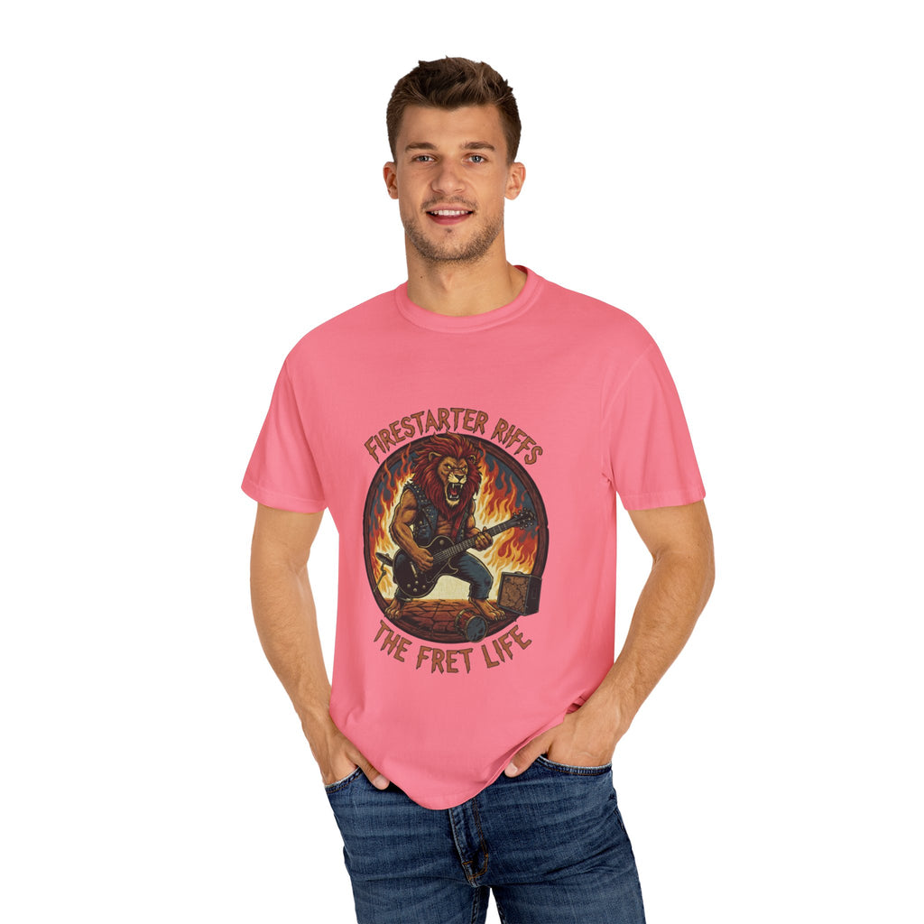 Firestarter Riffs: The Lion Rocker T-Shirt