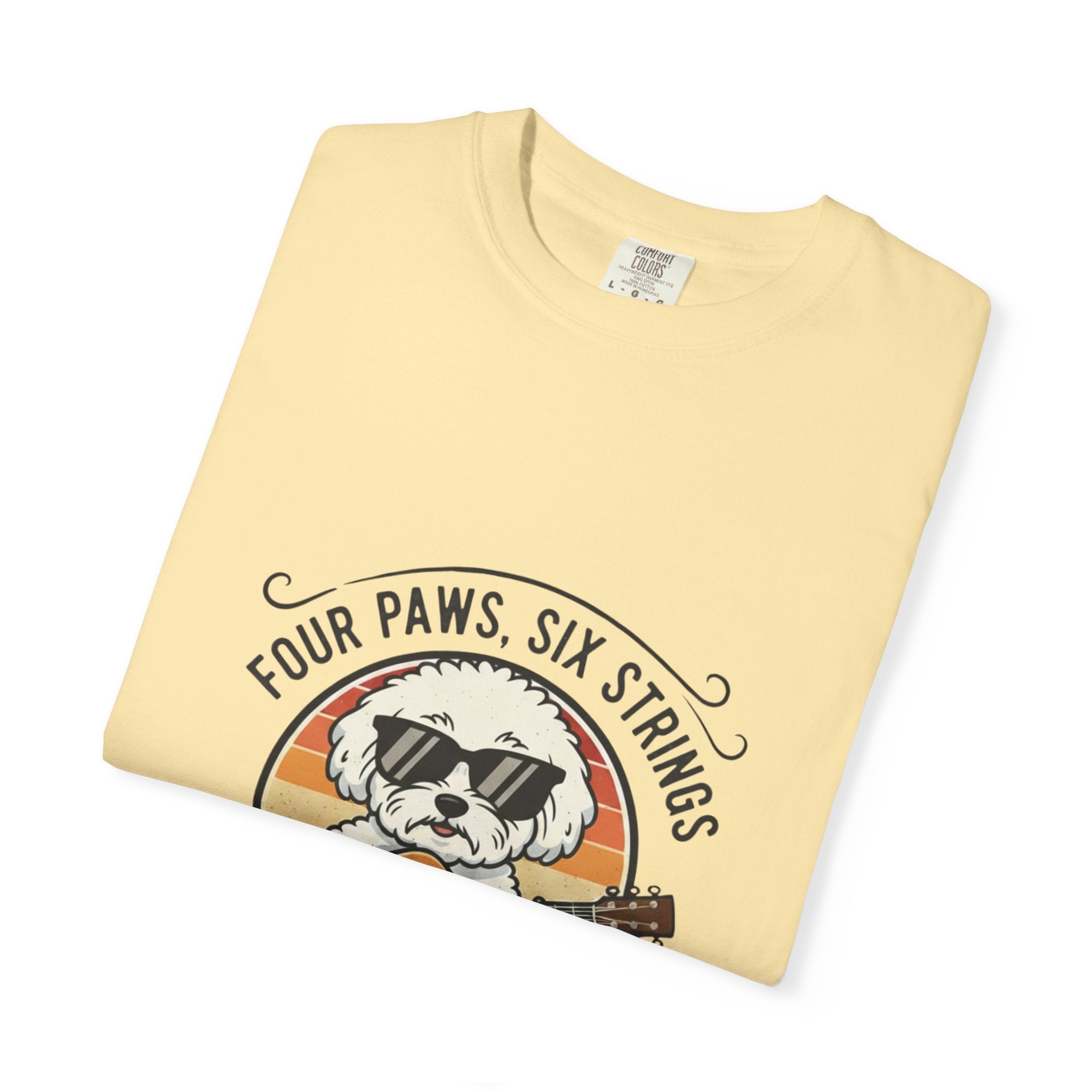 Four Paws, Six Strings: The Dog House Blues Tee