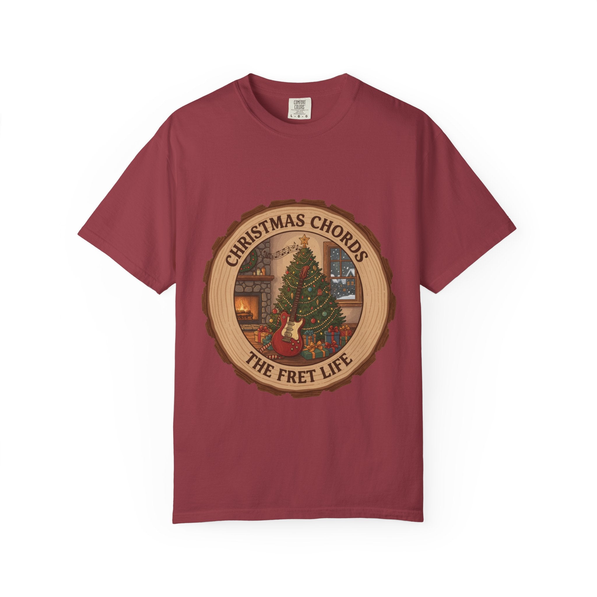 Christmas Chords T-Shirt | Holiday Music Guitar Tee