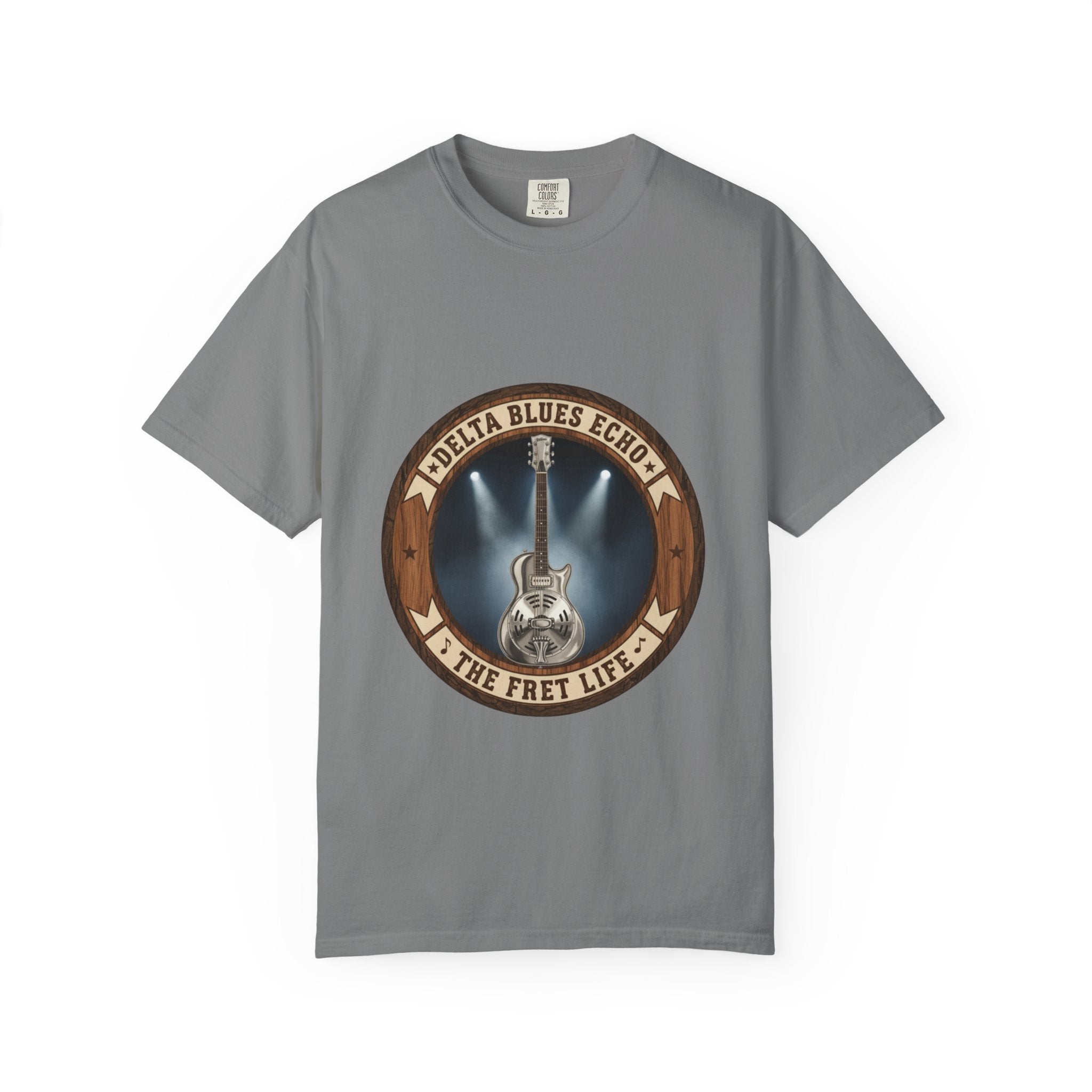 Delta Blues Echo Tee | Resonator Guitar Slide Player Shirt