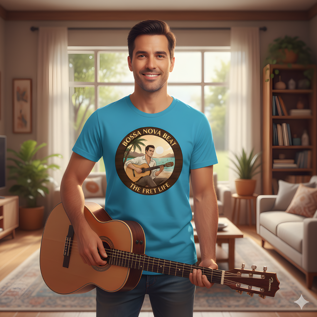 Bossa Nova Beat - Sunshine Fret Life Tee