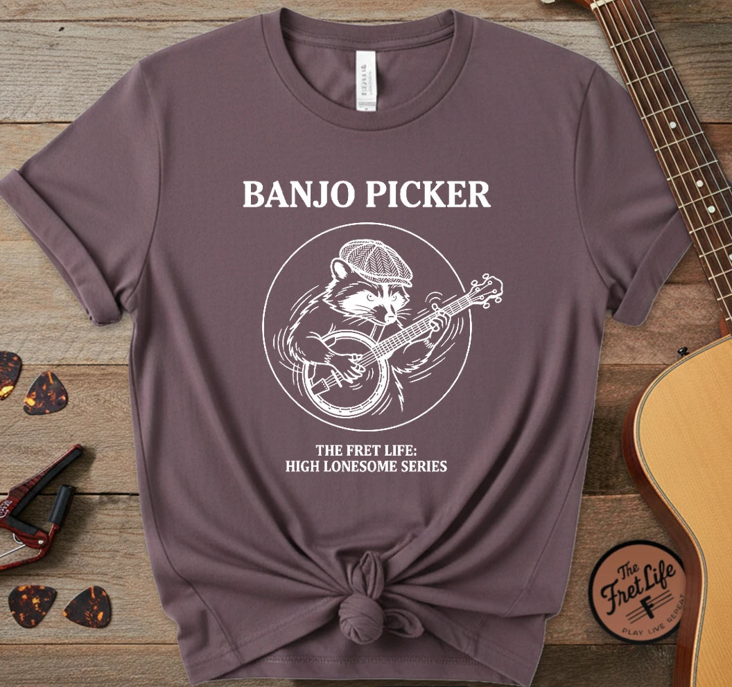 Banjo Racoon T-Shirt