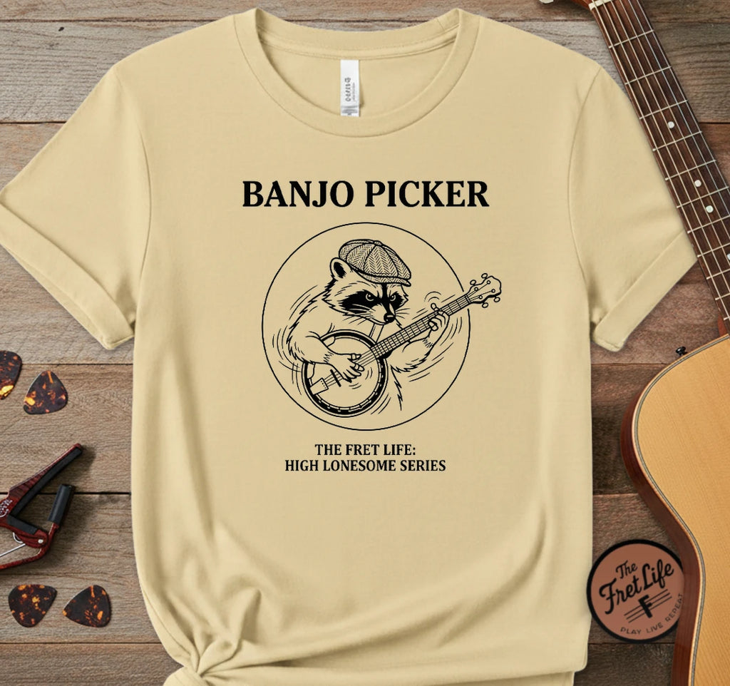 Banjo Racoon T-Shirt