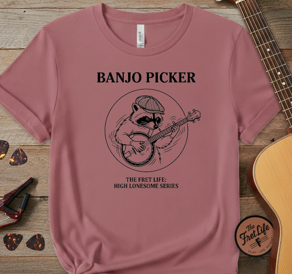 Banjo Racoon T-Shirt
