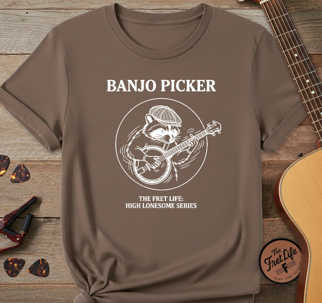 Banjo Racoon T-Shirt