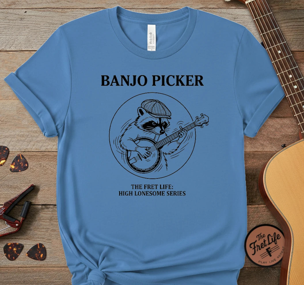 Banjo Racoon T-Shirt