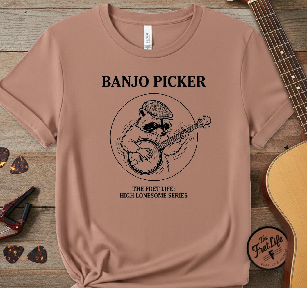 Banjo Racoon T-Shirt