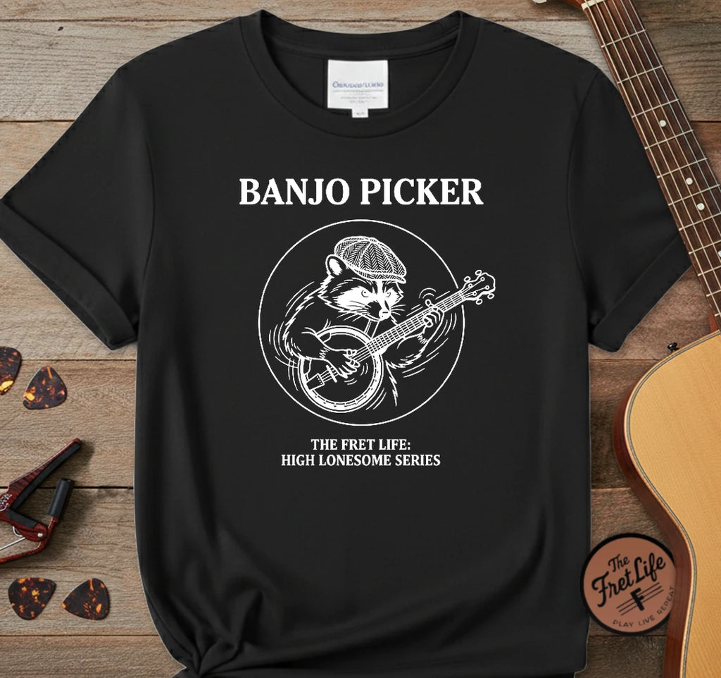 Banjo Racoon T-Shirt