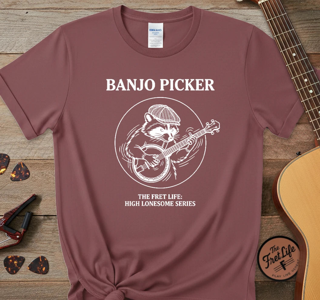 Banjo Racoon T-Shirt