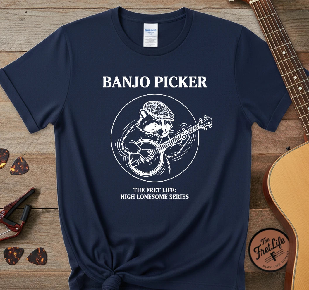 Banjo Racoon T-Shirt