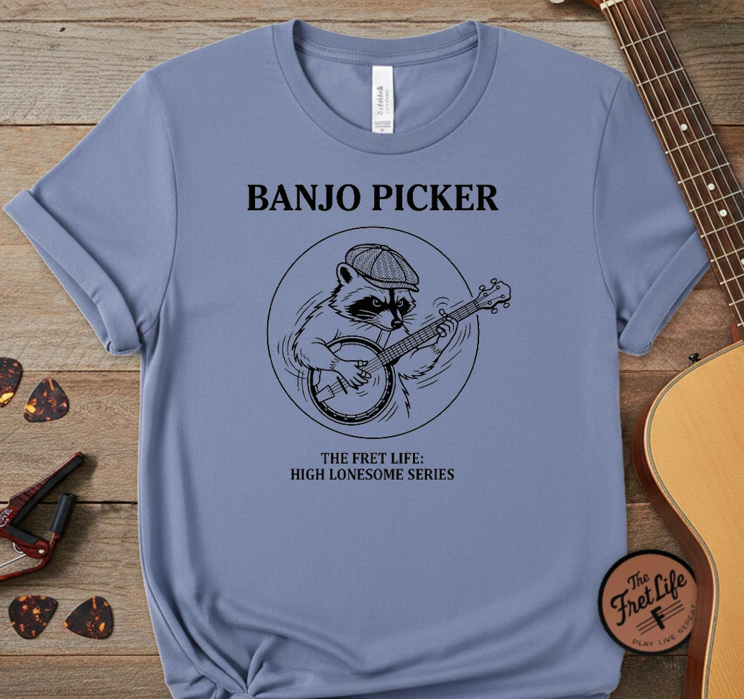 Banjo Racoon T-Shirt