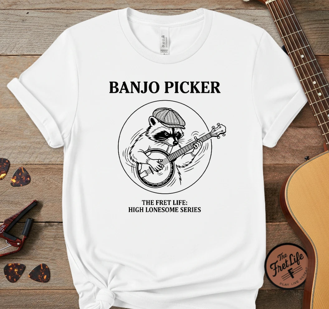 Banjo Racoon T-Shirt