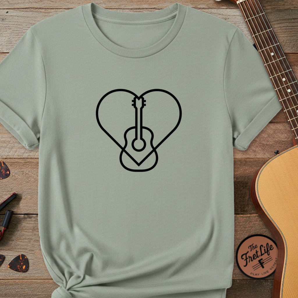 Guitar Heart T-Shirt