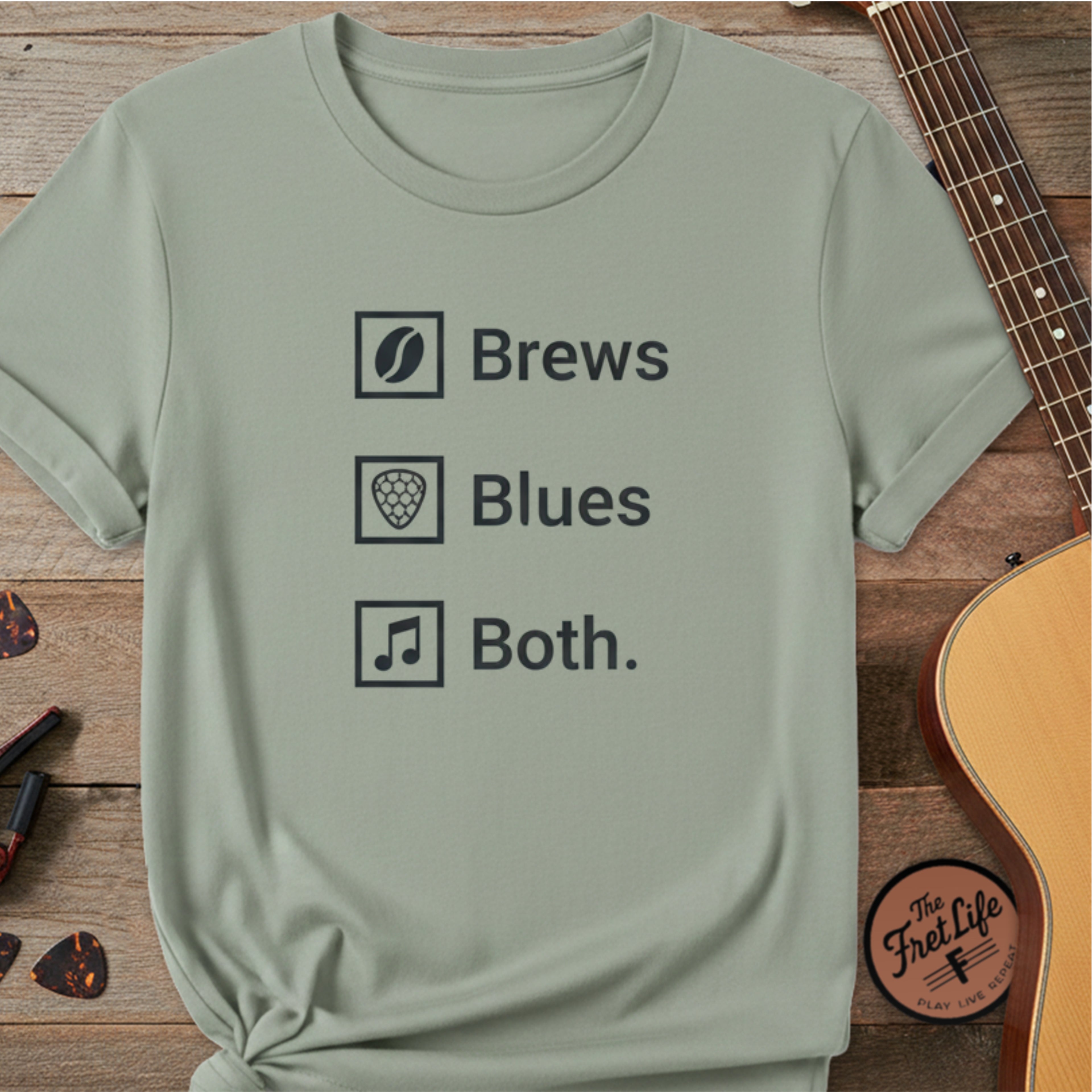 Brews Blues Both T-Shirt