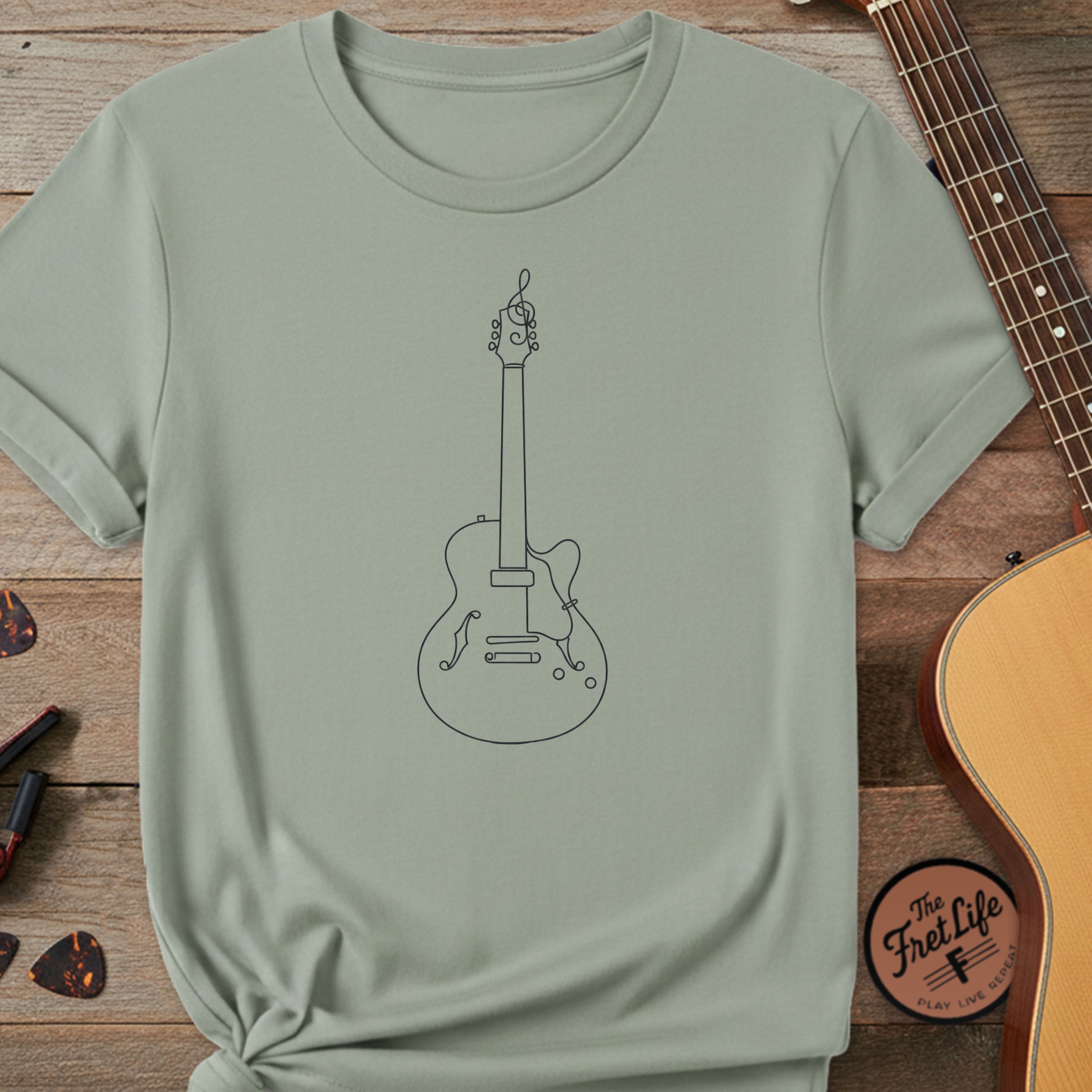 Simple Cutaway T-Shirt