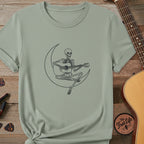 Skeleton on Moon T-Shirt
