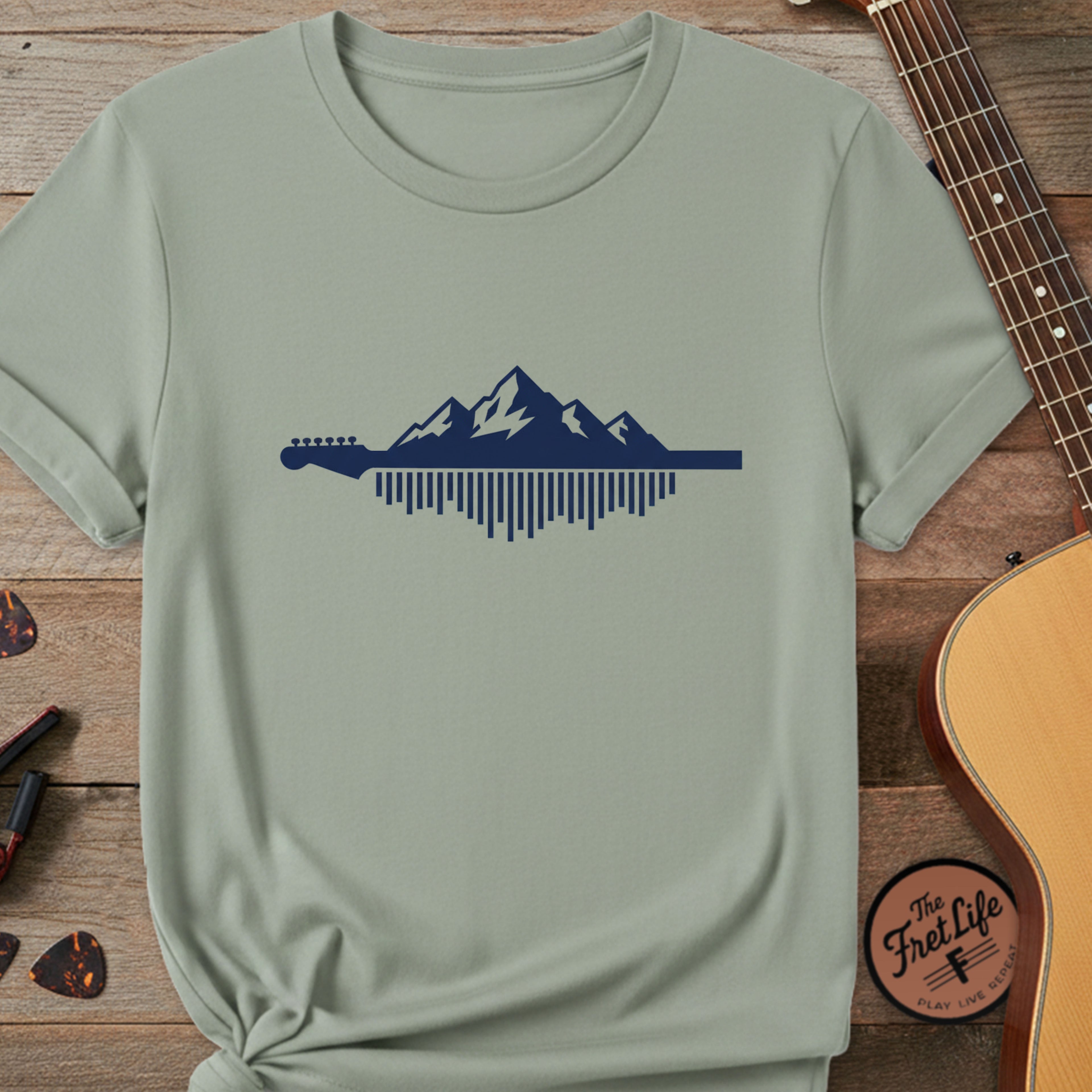 Mountain Guitar | Premium Tee