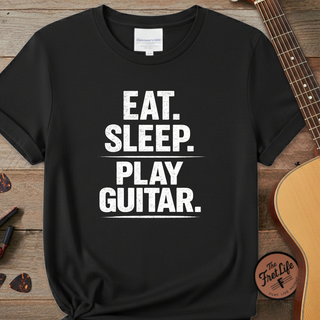Eat. Sleep. Play Guitar. | Premium T-Shirt