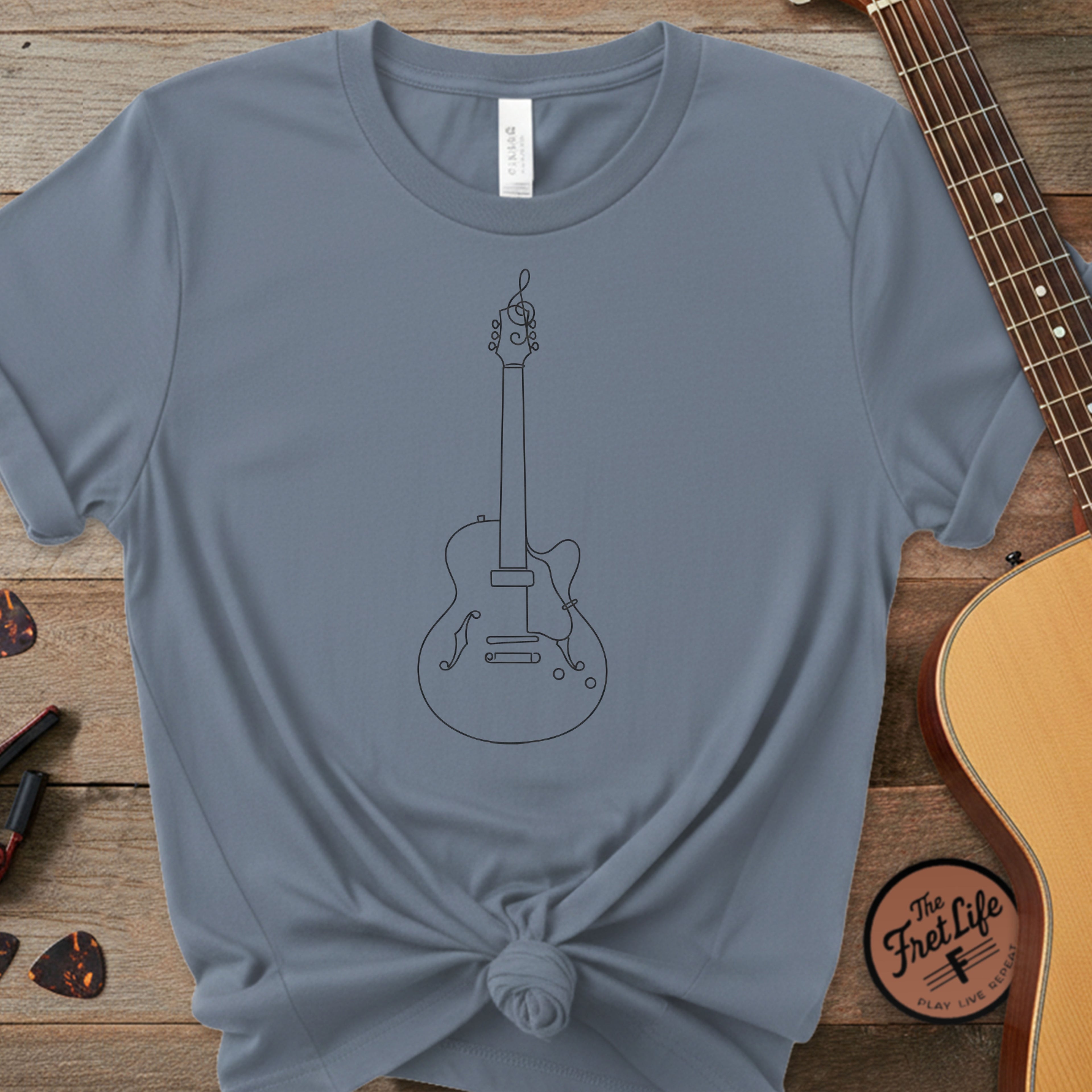 Simple Cutaway T-Shirt