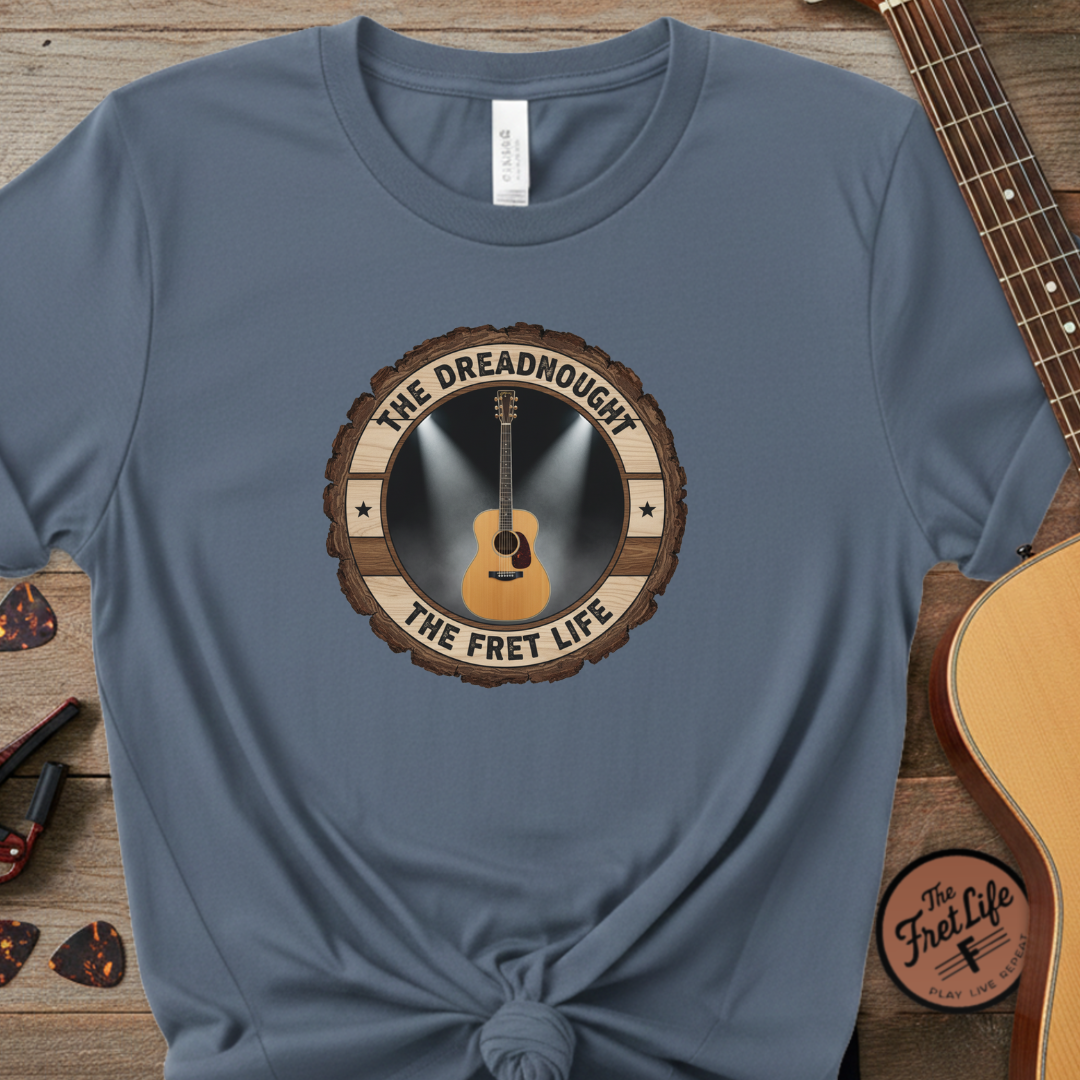 The Dreadnought Tee | Martin D-28 Acoustic Guitar Legend Shirt