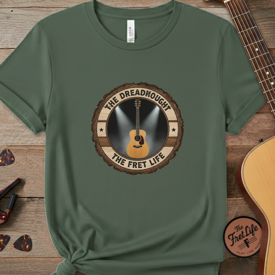 The Dreadnought Tee | Martin D-28 Acoustic Guitar Legend Shirt