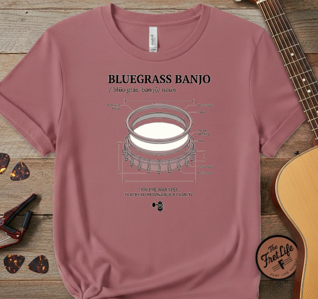 Bluegrass Banjo T-Shirt
