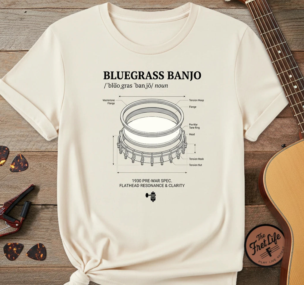 Bluegrass Banjo T-Shirt