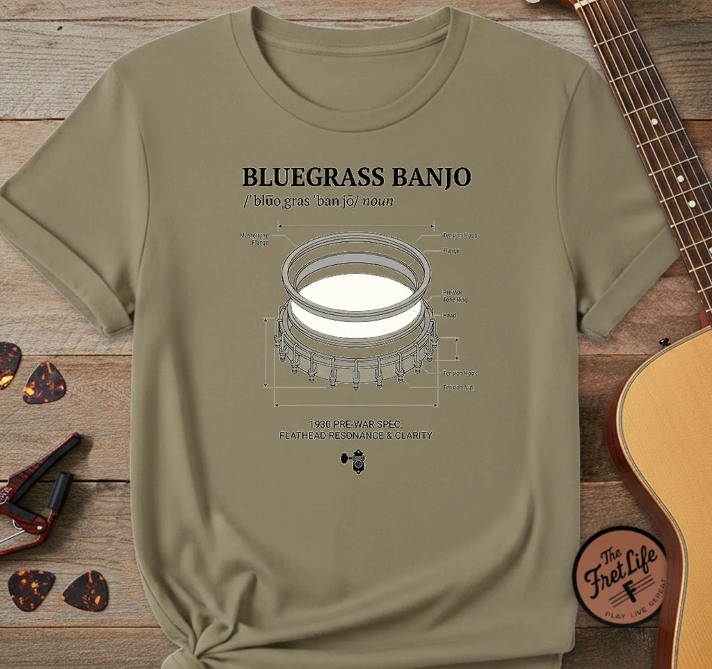 Bluegrass Banjo T-Shirt