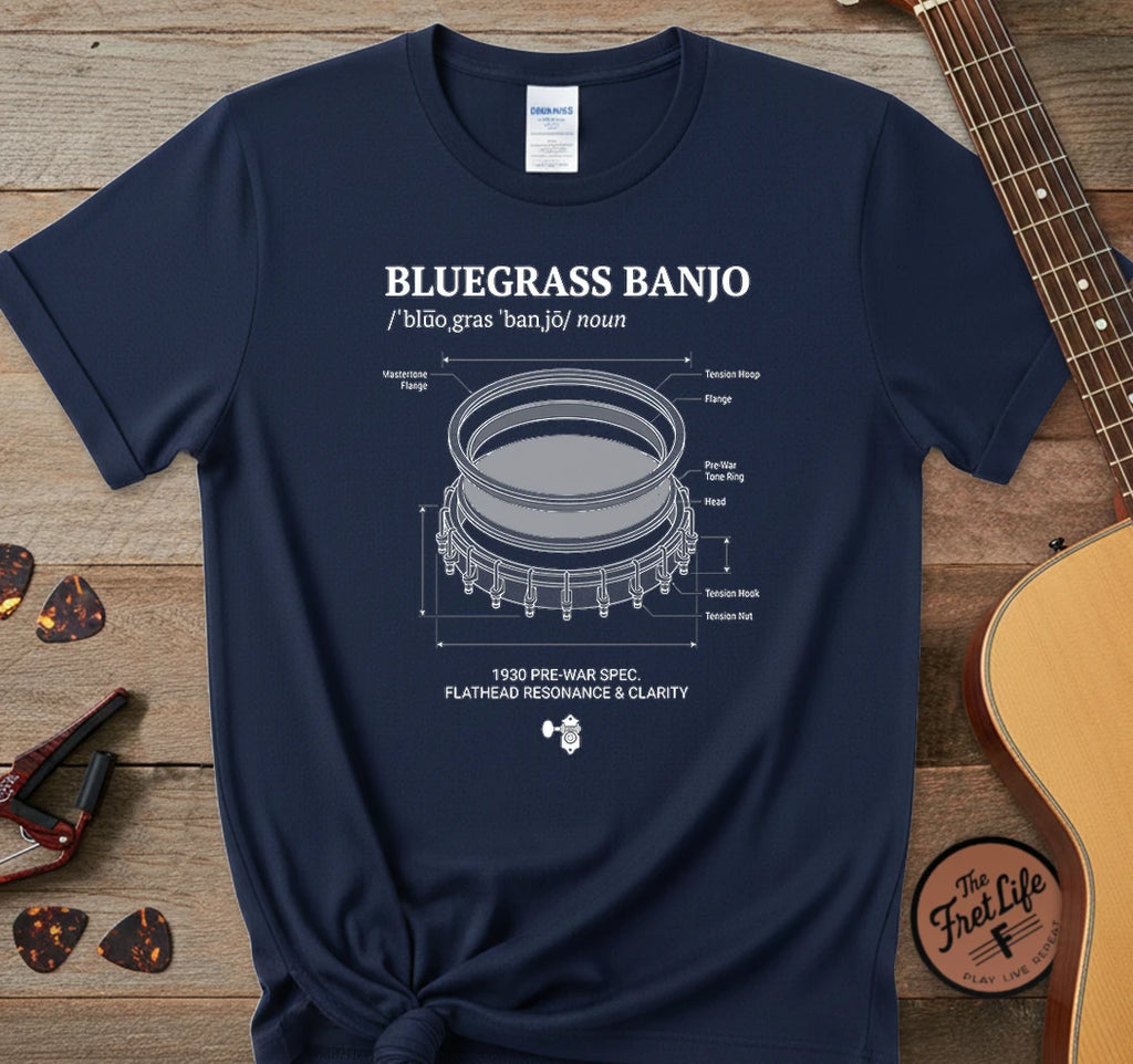 Bluegrass Banjo T-Shirt